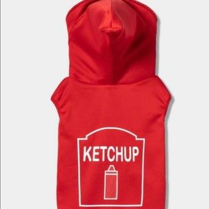 Ketchup and Mustard Pet Halloween costumes